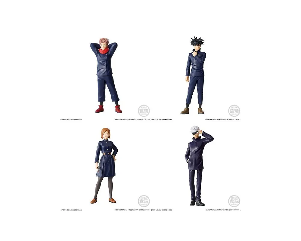 Jujutsu Kaisen – Styling Figure Nobara / Gojo / Megumi / Yuji – Mini Figurines Op = Op