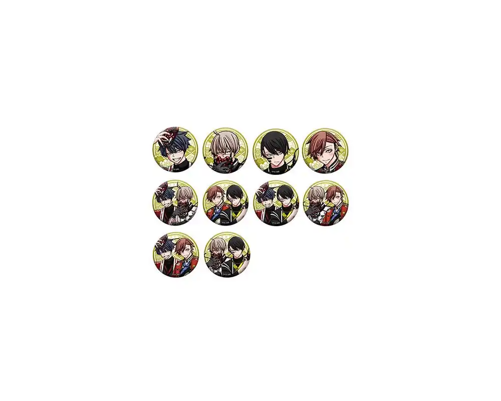 Tougen Anki – Badge Shiki / Kyouya / Jin & Naito – Gengaten – Medicos Exclusieve Aanbieding
