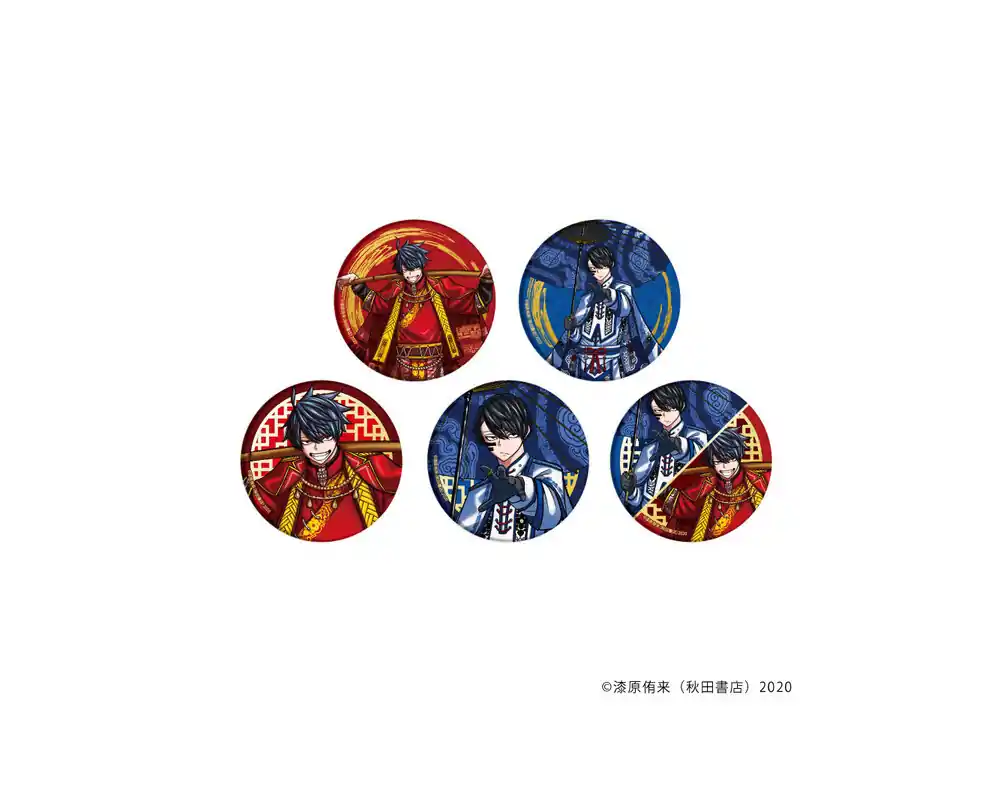 Tougen Anki – Badge Ichinose Shiki & Mudano Naito – Pop Up Store Voordeelprijs