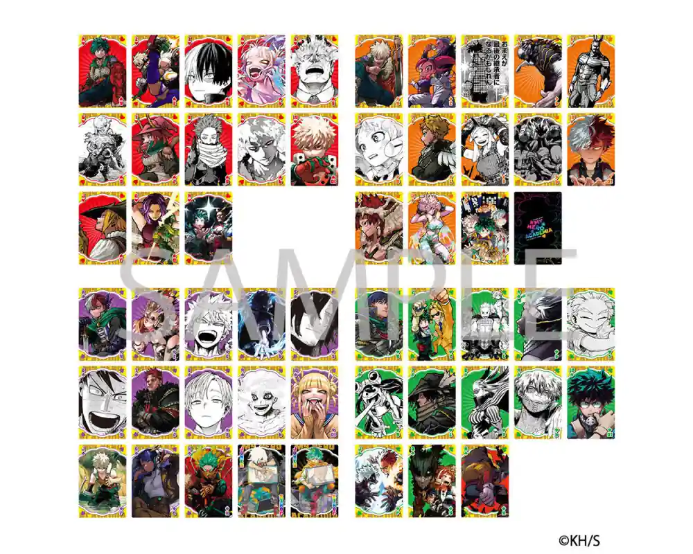 My Hero Academia – Big Cards Game Jump Festa 2024 Direct Beschikbaar