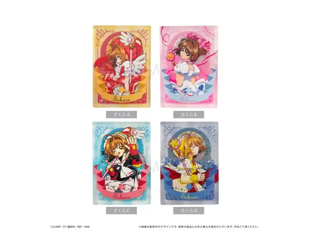 Card Captor Sakura – Stand Acrylique – Glitter Volume 2 Direct Beschikbaar