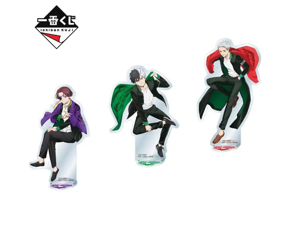 Speciale Aanbieding Wind Breaker - Stand Acrylique Sakura, Suo, Umemiya - Ichiban Kuji