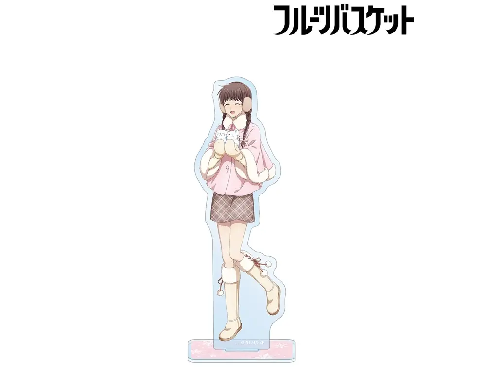Fruits Basket – Big Stand Acrylique Tohru Honda – Snow Play Ver. Nieuw