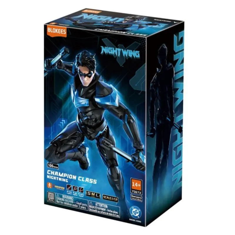 BLOKEES DC HEROS CHAMPION CLASS 03 NIGHTWING Rechtstreeks Van De Fabrikant