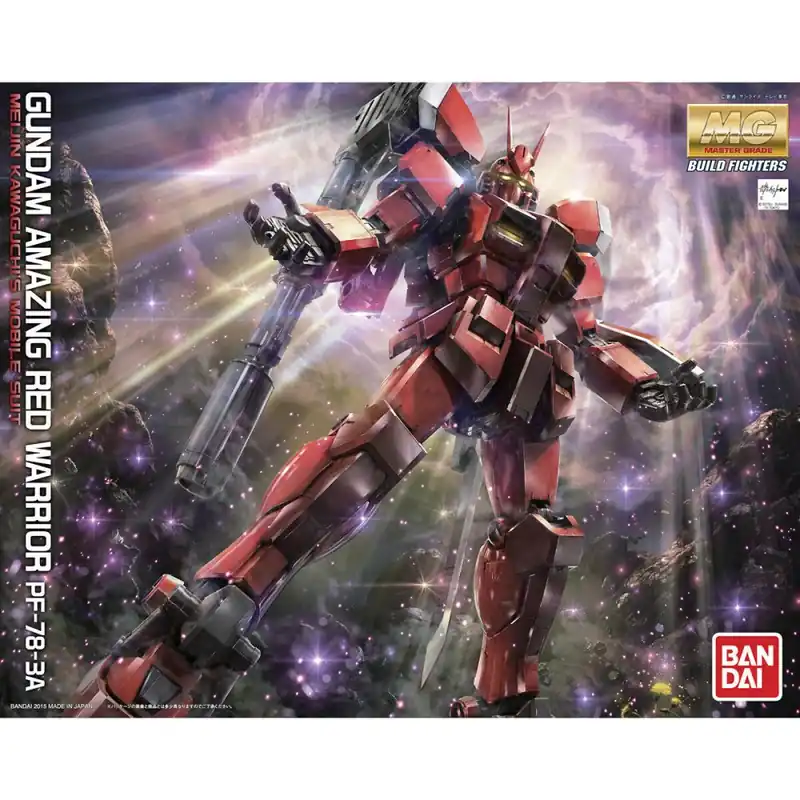 MG 1/100 GUNDAM AMAZING RED WARRIOR Gecertificeerd