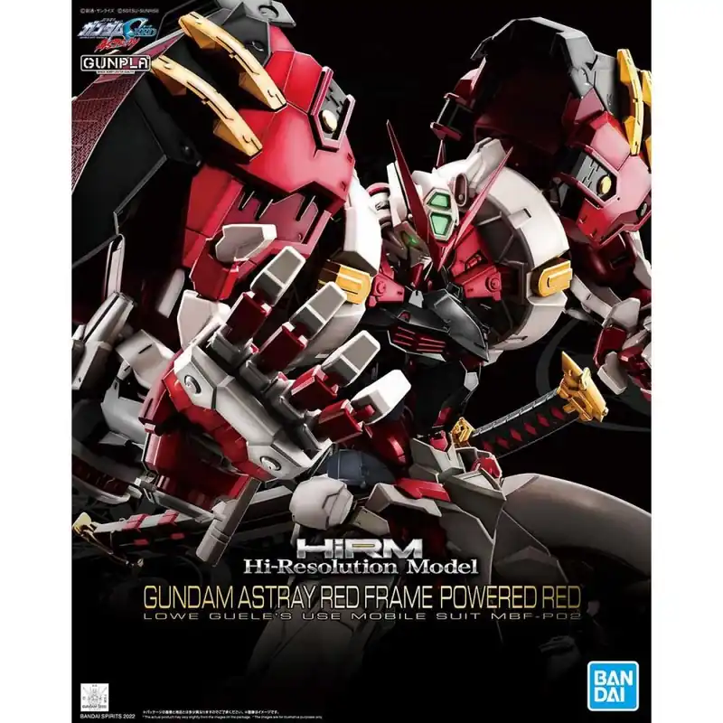 Fabrieksprijs HIRM 1/100 GUNDAM ASTRAY RED FRAME POWERED RED