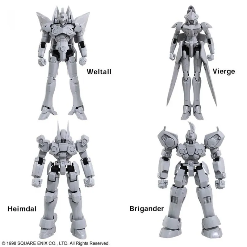 1/144 XENOGEARS STRUCTURE ARTS VOL.1 Laatste Versie