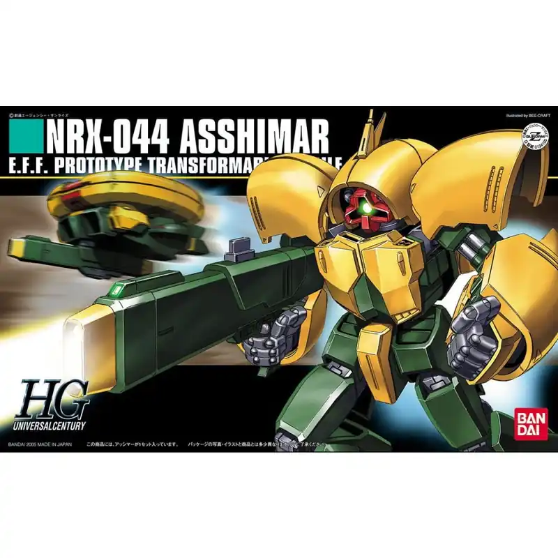 HGUC 1/144 Asshimar (NRX-044) Laatste Versie