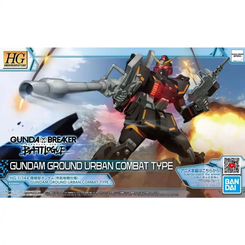 Finale Uitverkoop HGGB 1/144 Ground Type Gundam (Urban Warfare Specification)