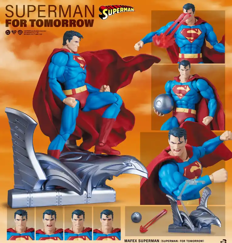 Direct Verzonden Figurine Superman For Tomorrow Ver. Mafex Superman