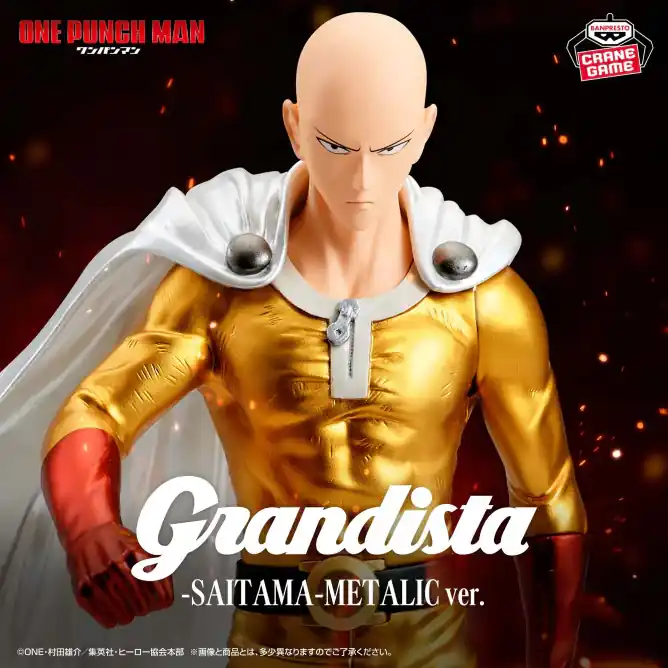 Figurine Saitama Metallic Ver. Grandista One Punch Man Hete Deal