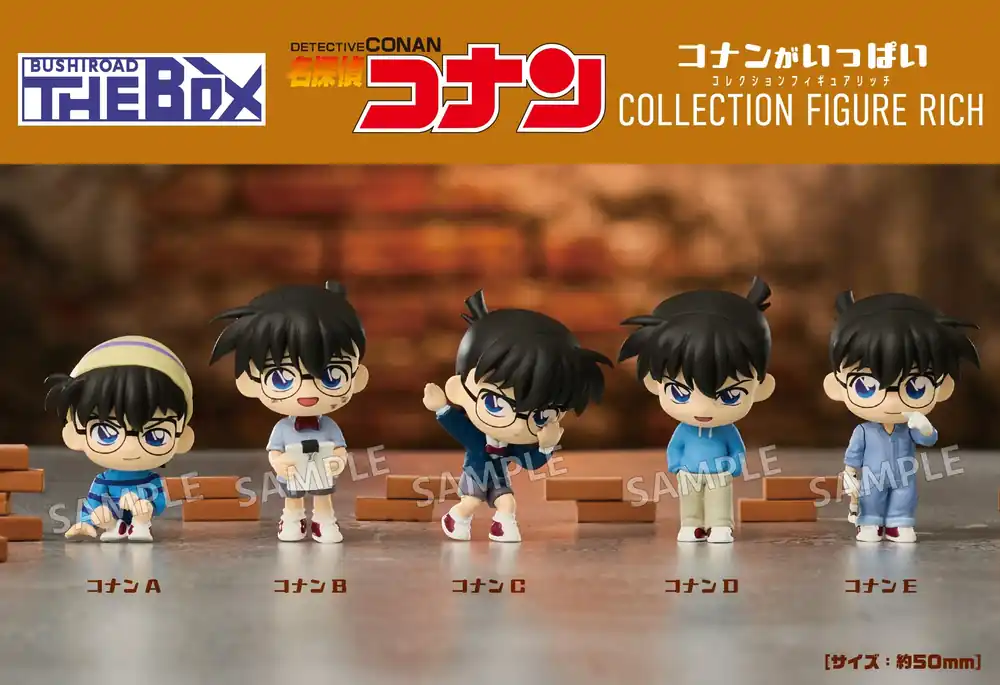 Figurine Detective Conan Rich Box Vol.02 Box Set Complet Gereduceerde Prijs
