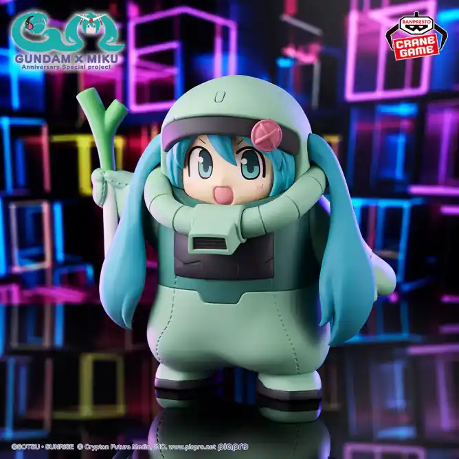 Figurine Hatsune Miku Zaku Blue Ver. Mobile Suit Gundam x Hatsune Miku Speciale Aanbieding