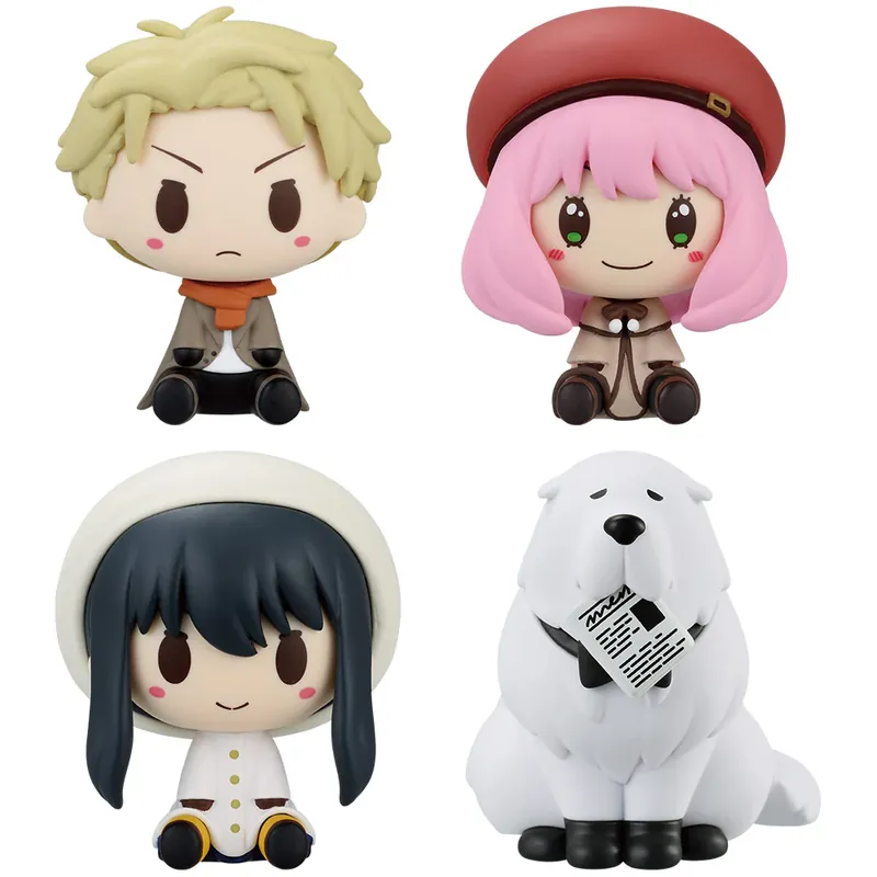 Tijdelijk Beschikbaar Figurine Chokonokko Anya, Loid, Yor & Bond 4pcs Spy × Family Ichiban K