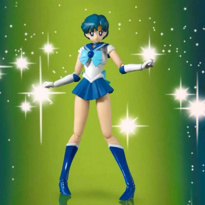 Sailor Moon – Figurine de Sailor Mercure – S.H Figuarts Hoge Kwaliteit