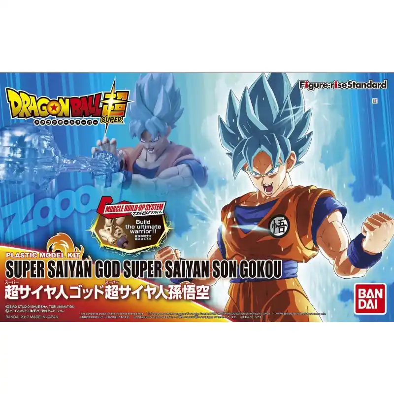 Actieprijs Dragon Ball Super – Figurine Goku Super Saiyan Blue – Model Kit Bandai