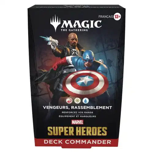 Marvel Super Heroes Deck Commander Vengeurs rassemblement Magic the Gathering Koopje