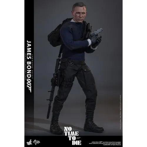 Direct Beschikbaar HotToys MMS804 Mourir peut attendre Figurine 1/6 James Bond Commando Outfit 30cm