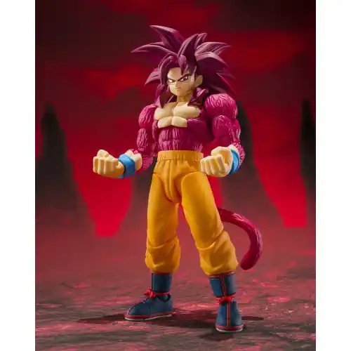 Dragon Ball figurine S.H Figuarts Super Saiyan 4 Son Goku Daima 15 cm – BANDAI Seizoensaanbieding
