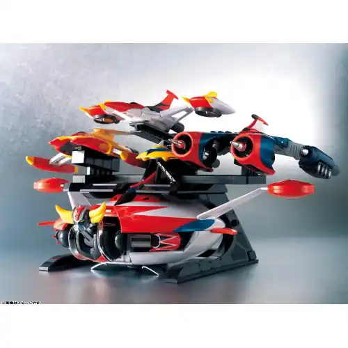 Goldorak Soul of Chogokin figurine GX-04S Grendizer & Spazer Set 18 cm - BANDAI Exclusieve Aanbieding
