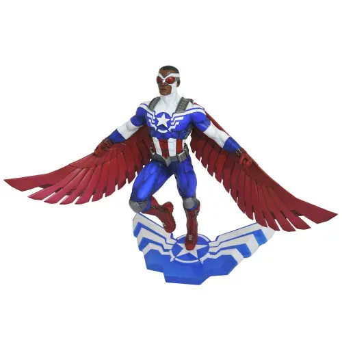Snelle Levering Marvel Gallery - Statue Captain America Sam Wilson