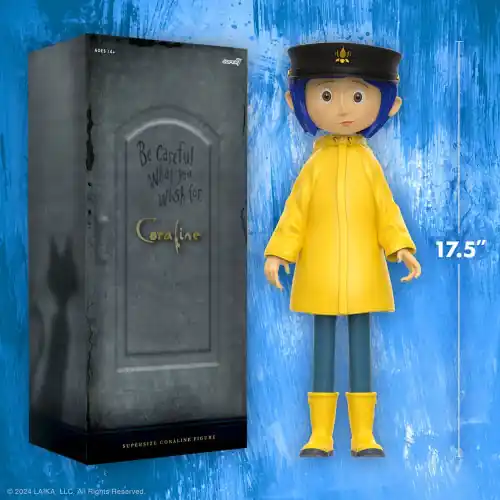 Merkproduct Coraline figurine Supersize Vinyl Coraline (Button Eyes) 40 cm - SUPER7