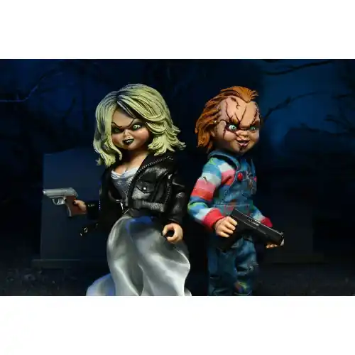 La Fiancée de Chucky pack 2 figurines Clothed Chucky & Tiffany 14 cm – NECA Rechtstreeks Van De Fabrikant