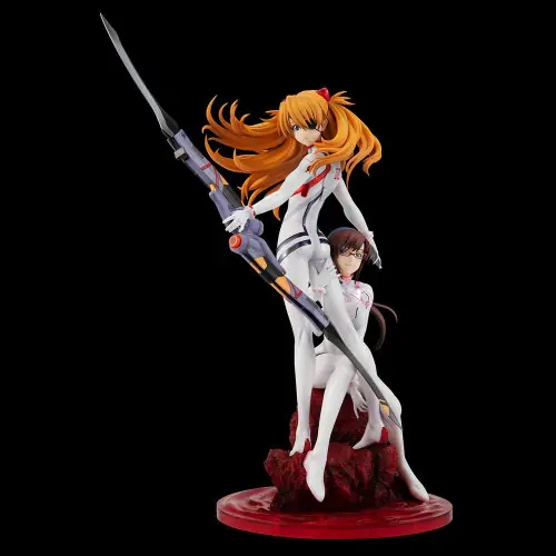 Speciale Aanbieding Evangelion 3.0+1.0 Thrice Upon a Time G.E.M. statue Shikinami Asuka Langley & Makinami Mari Illustrious 28 cm - Megahouse