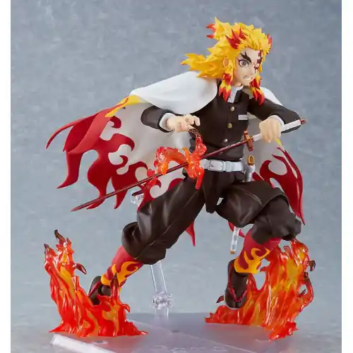 Demon Slayer Kimetsu no Yaiba Figurine Figma Kyojuro Rengoku 15cm - MAX FACTORY Lage Kosten