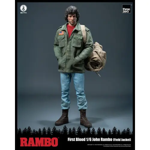 Rambo First Blood figurine 1/6 John Rambo (Field Jacket) 31 cm – THREEZERO Rechtstreeks Van De Fabrikant