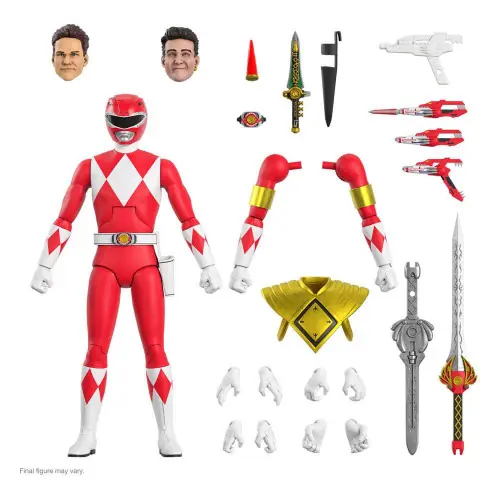 Power Rangers Figurine Ultimates Red Ranger 18 cm – SUPER7 Direct Verzonden