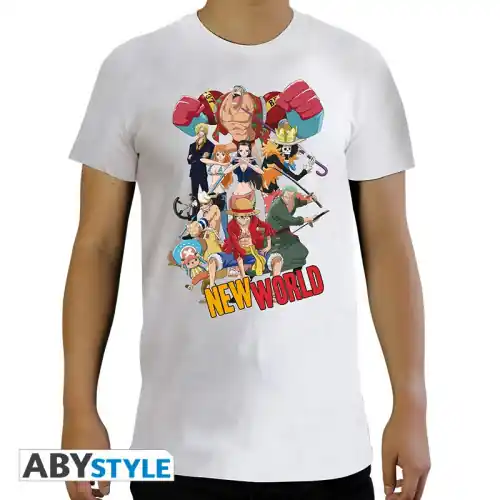 Hete Deal ONE PIECE – Tshirt « Groupe New World »