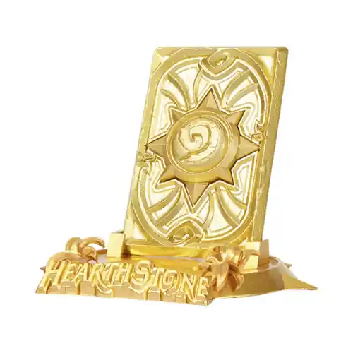 Uitverkoop Hearthstone Réplique Golden Celebration Card Back 10 cm – HEX COLLECTIBLES