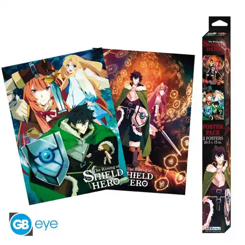 The Rising of the Shield Hero – 2 Posters Groupe Abystyle Seizoensaanbieding