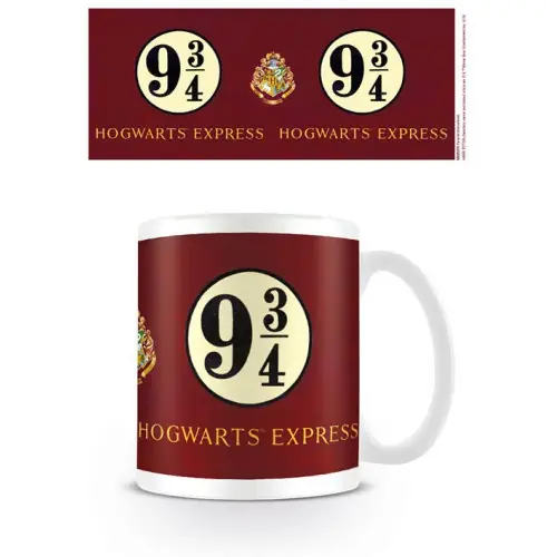 Gecertificeerd Harry Potter mug Platform 9 3/4 – Pyramid