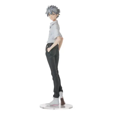 Gereduceerde Prijs Evangelion statue High Premium Kaworu Nagisa Uniform Ver. Evangelion New Theatrical Edition 22 cm - SEGA