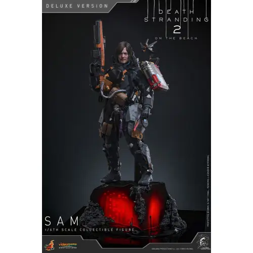 Actieprijs HotToys VGM76 Death Stranding 2 On the Beach Figurine 1/6 Sam Porter Bridges Deluxe Version 31cm