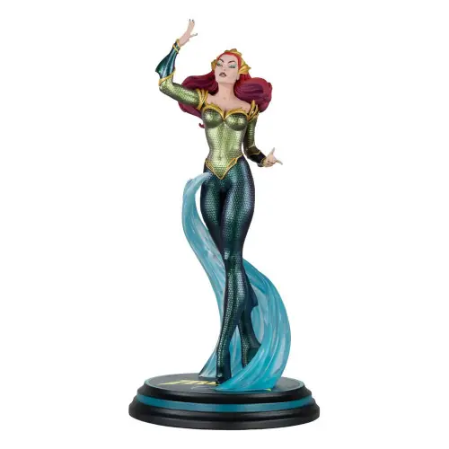 Alleen Vandaag DC Direct Cover Girls statue 1/8 Mera by J. Scott Campbell 26 cm – McFarlane