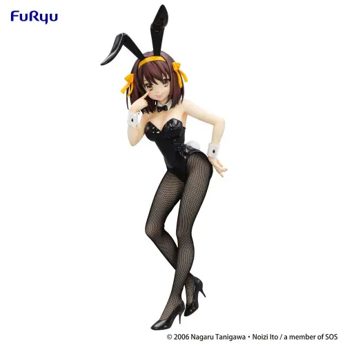 Rechtstreeks Van De Fabrikant The Melancholy of Haruhi Suzumiya statue BiCute Bunnies Haruhi Suzumiya 26 cm – Furyu