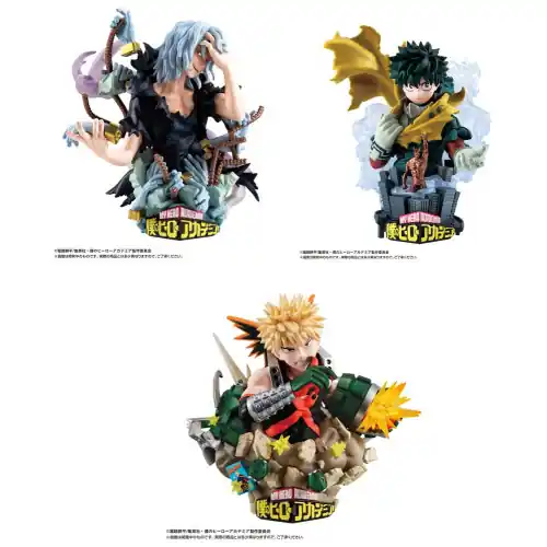 Shop Nu My Hero Academia Petitrama EX Series pack 3 trading figures Type-Decision 9 cm