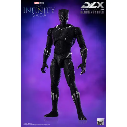 Weekendaanbieding Infinity Saga figurine DLX Black Panther - Threezero