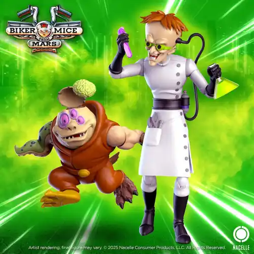 Merkproduct Les Motards de l‘espace figurine Karbunkle & Fred The Mutant 23 cm – NACELLE