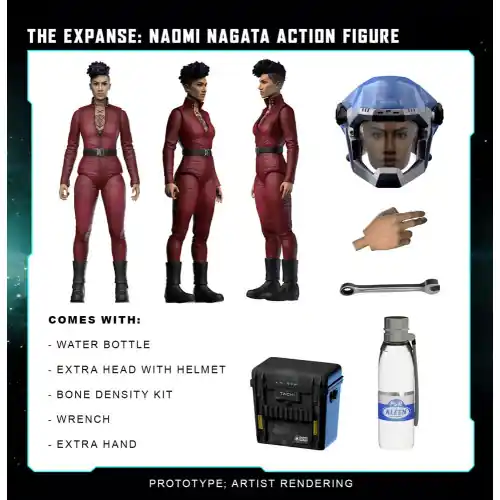 Gereduceerde Prijs The Expanse figurine Naomi Nagata 20 cm – NACELLE
