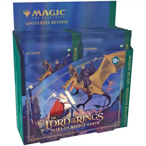 Magic The Gathering – Le Seigneur des Anneaux – 12 Boosters Collector Nieuw