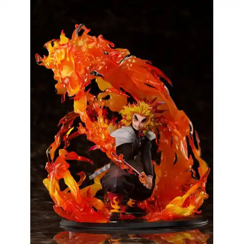 Voordeelprijs Demon Slayer Kimetsu no Yaiba statue Kyojuro Rengoku 26 cm – Aniplex