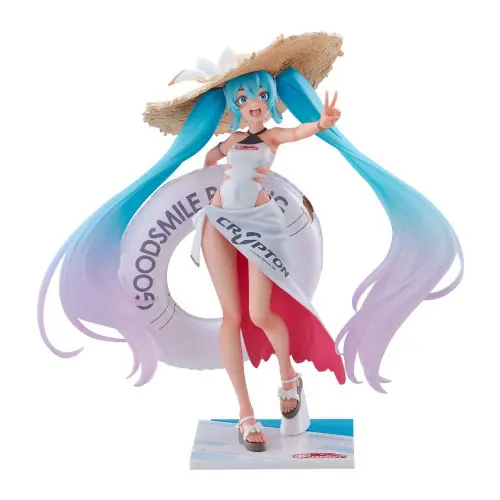 Flitsaanbieding Hatsune Miku GT Project statue Tenitol 1/7 Racing Miku 2024 Tropical Ver. 21 cm - Furyu