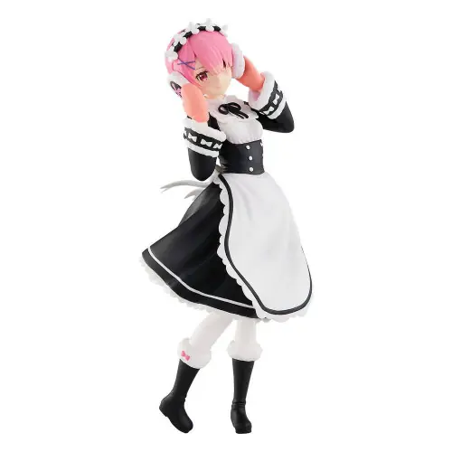 Lage Kosten Re Zero Statue Pop Up Parade Ram Ice Season Ver. 17 cm