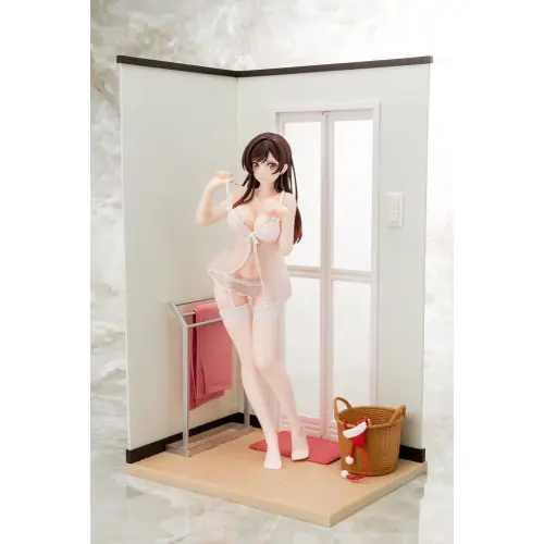 Rent-A-Girlfriend statue 1/6 Chizuru Mizuhara See-through lingerie figure angel white Ver. 23 cm - Hakoiri Musume Gecertificeerd