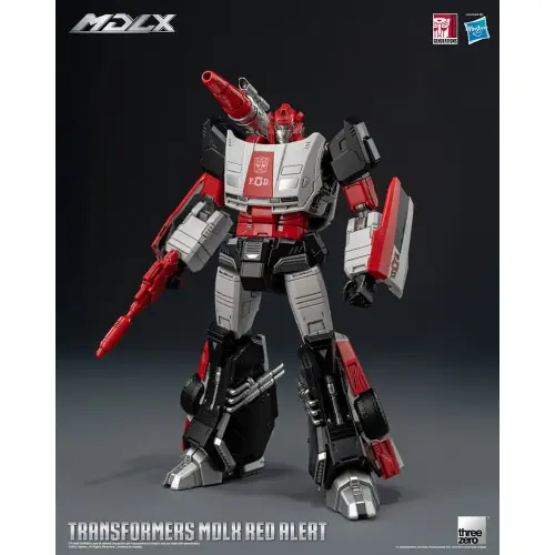 Aanbieding Transformers figurine MDLX Red Alert 15 cm – THREEZERO