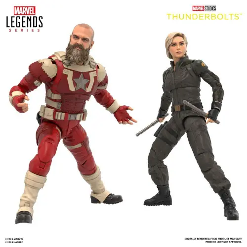 Korting Thunderbolts Marvel Legends pack 2 figurines Yelena Belova & Red Guardian 15 cm - HASBRO